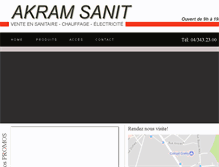 Tablet Screenshot of akram-sanit.be